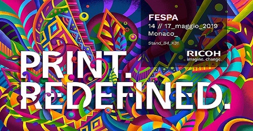 Fespa 2019: le applicazioni Ricoh ridefiniscono la creatività