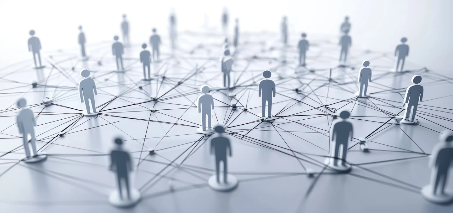A group of people standing together.
