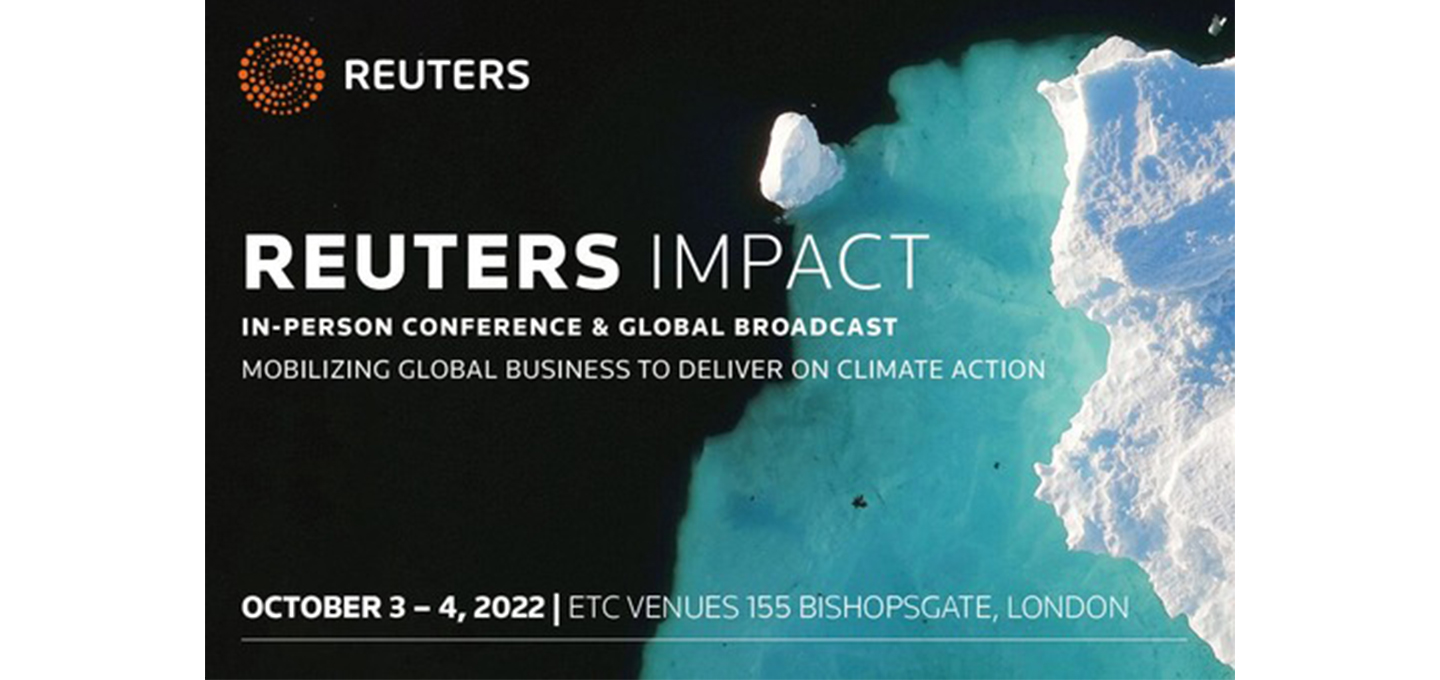 Ricoh sul palco dell’evento Reuters IMPACT 2022