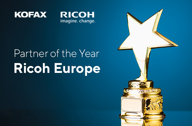 Ricoh è “Partner dell’anno” di Kofax