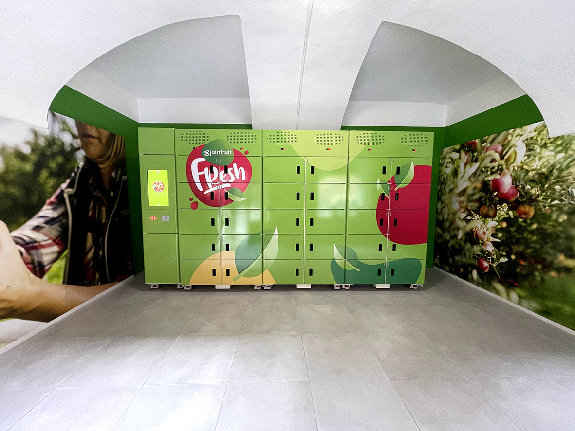 Joinfruit sceglie gli Smart Locker proposti da Ricoh per essere più vicina ai consumatori