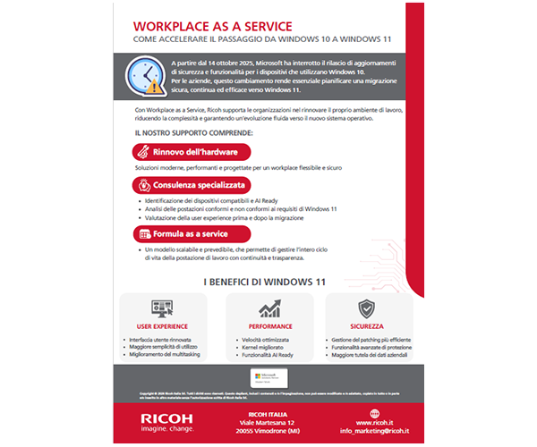 Infographic Workplace Experience as a Service