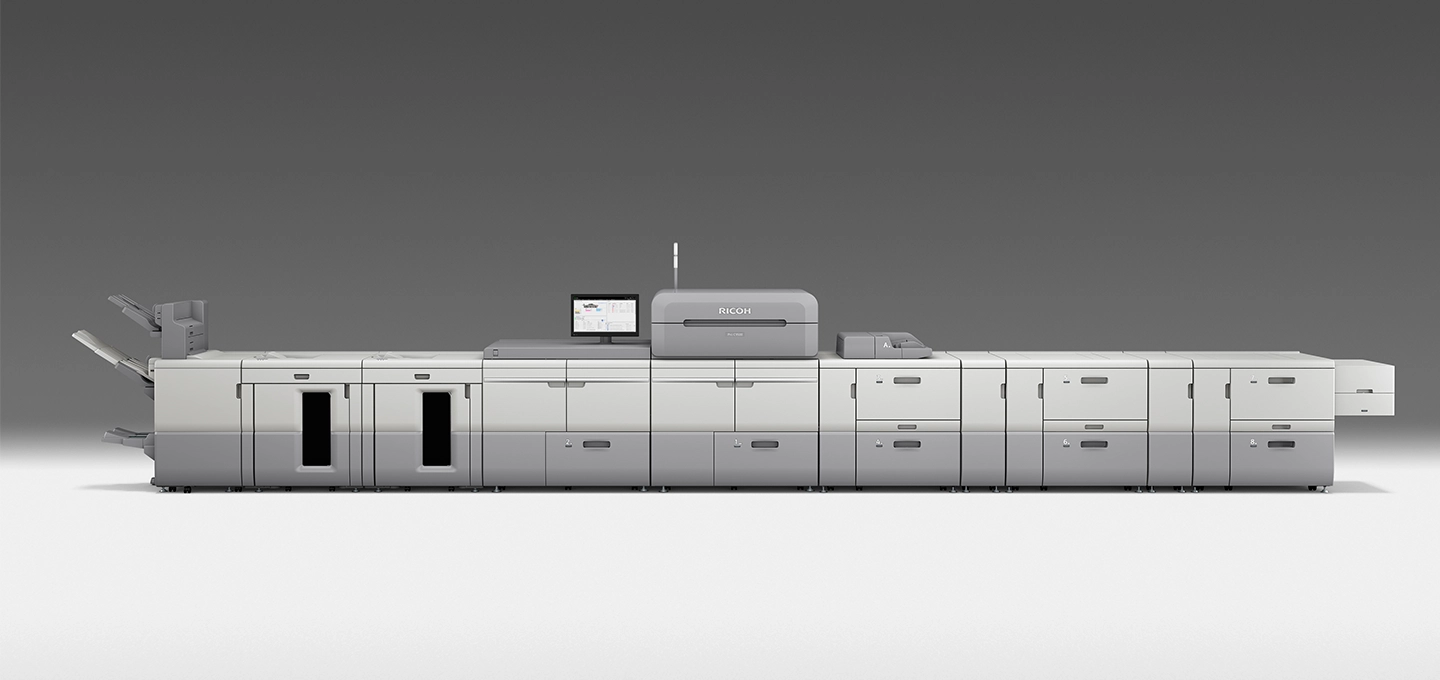 RICOH Pro C9500 with Three Vacuum Feed